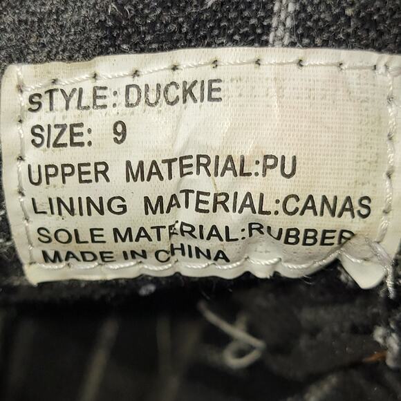 Charles Albert Duck Boots Women 9M Fleece Line Lace Up Tan Blue Winter Snow Rain - Picture 13 of 14